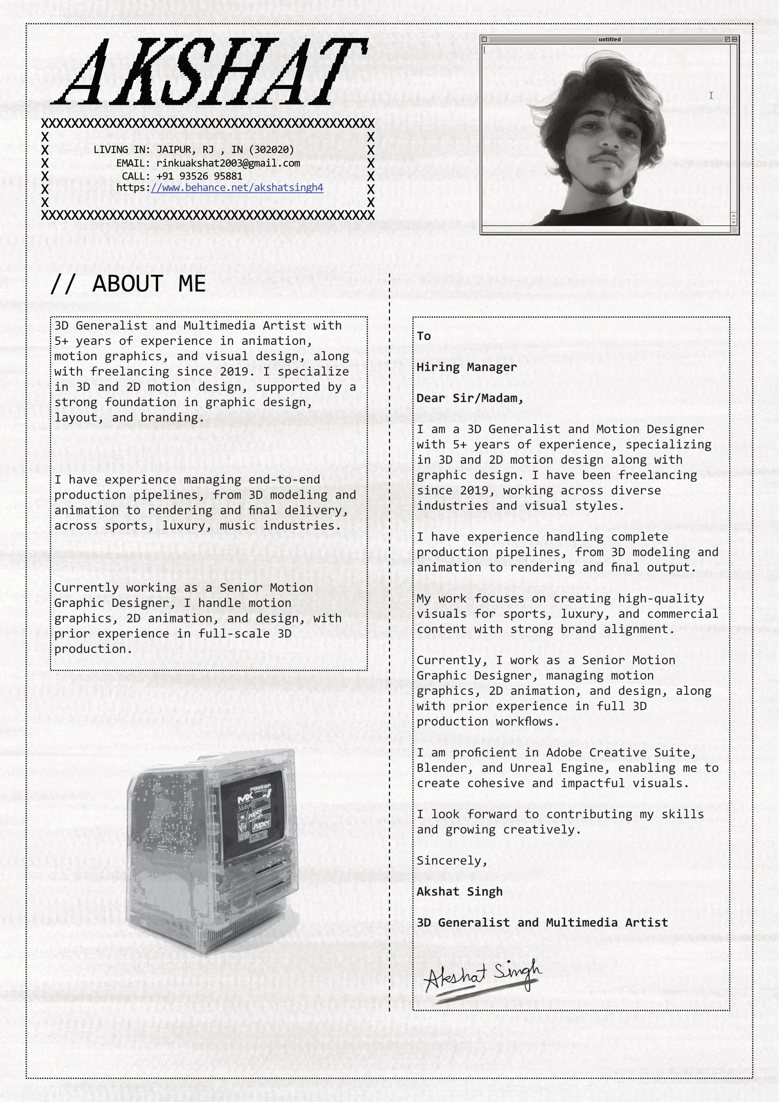 Cover letter thumbnail